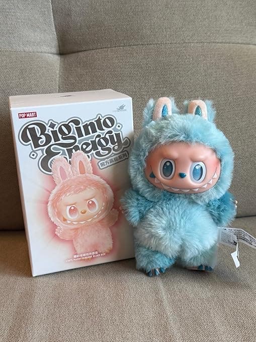 Pop Mart Labubu The Monsters Big into Energy Series Vinyl Plush Pendant Single Blind Box Pack of 1