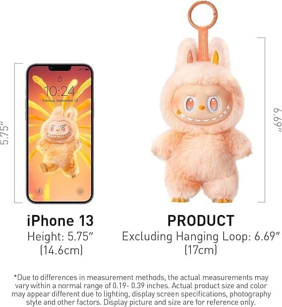 Pop Mart Labubu The Monsters Big into Energy Series Vinyl Plush Pendant Single Blind Box Pack of 1